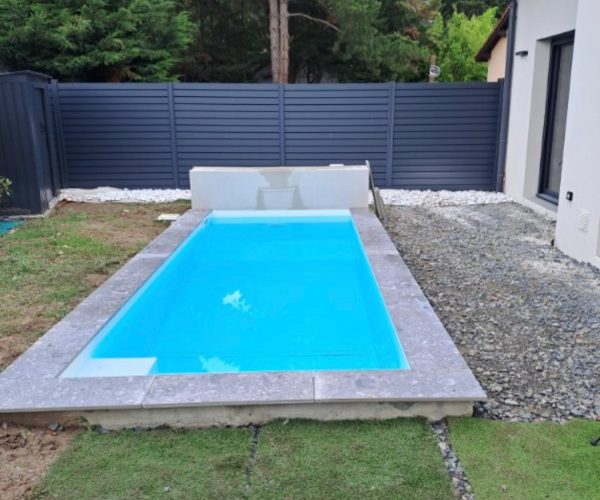 Réalisation d'une piscine Lyon Trans Terr de la Vallée