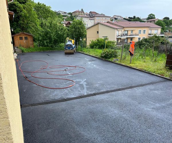 Travaux voiries enrobé région lyonnaise
