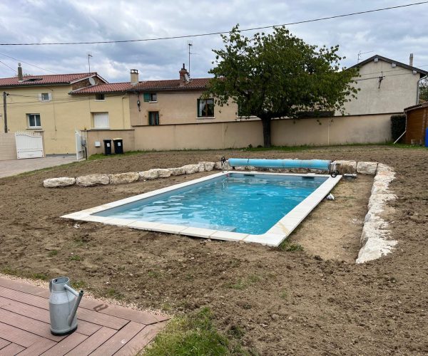 aménagement extérieur piscine Lyon
